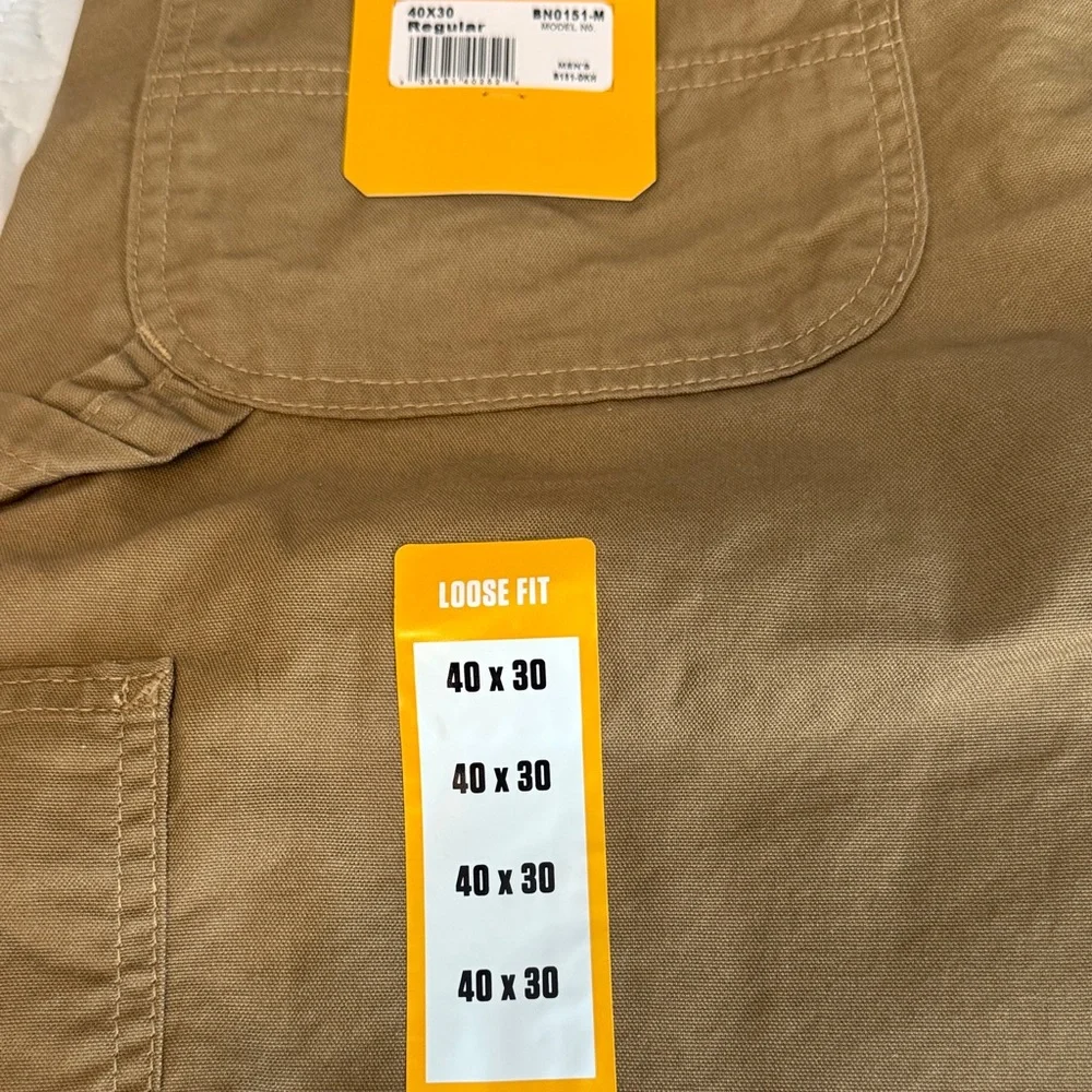 Carhartt Men's Loose Fit Cargo Pants - Tan - Picture 2 of 2
